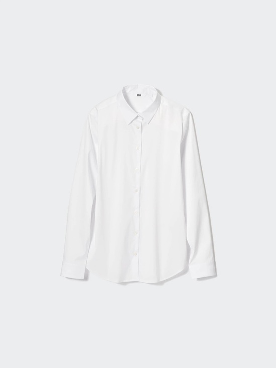 Uniqlo Other - Uniqlo Classic White womens Button-Down Shirt